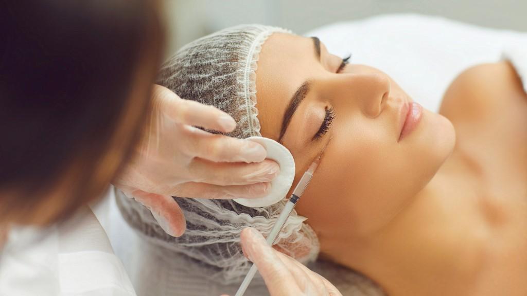 Main Botox treatment image showing a facial injection procedure