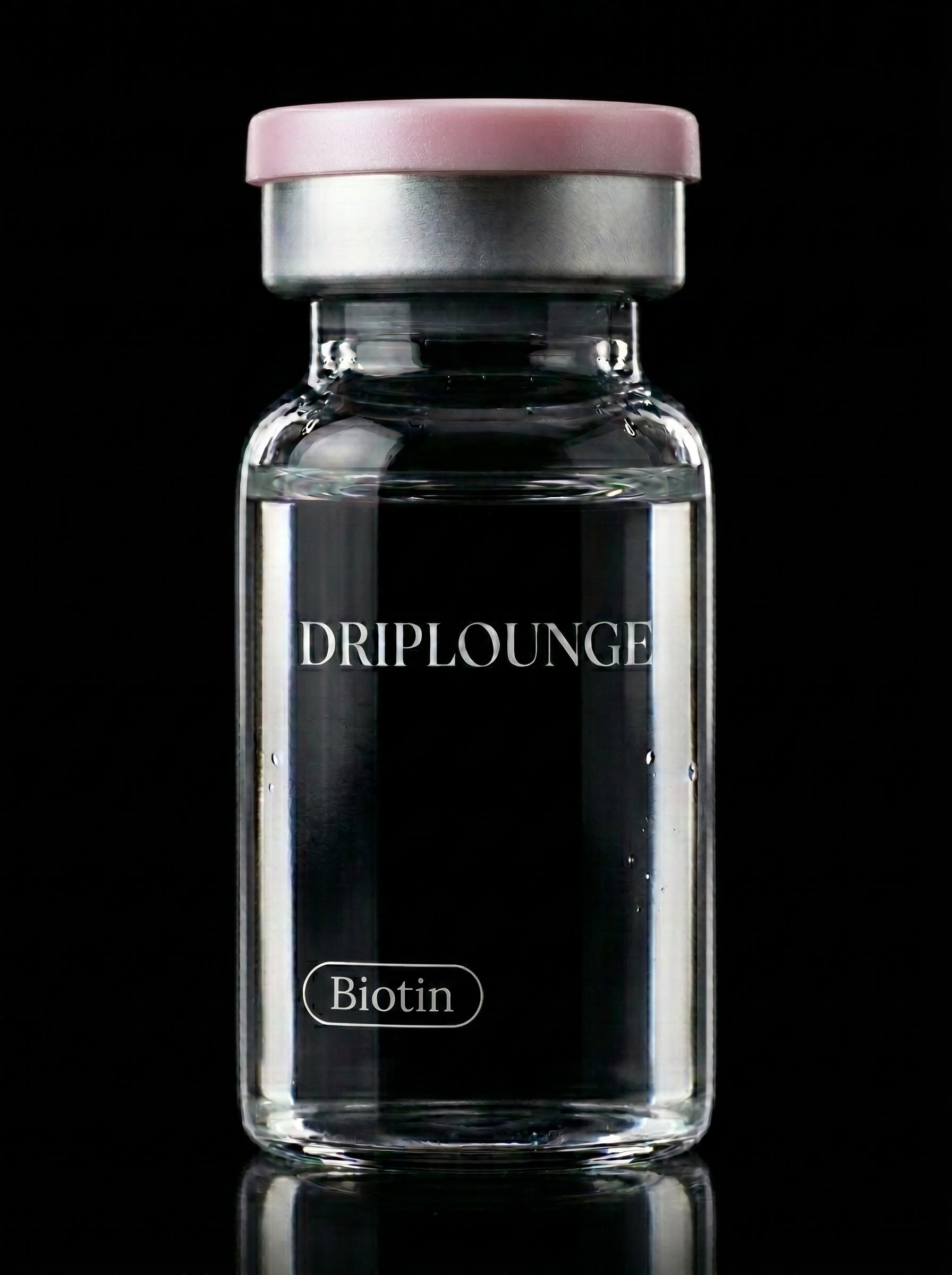 Biotin injection vial