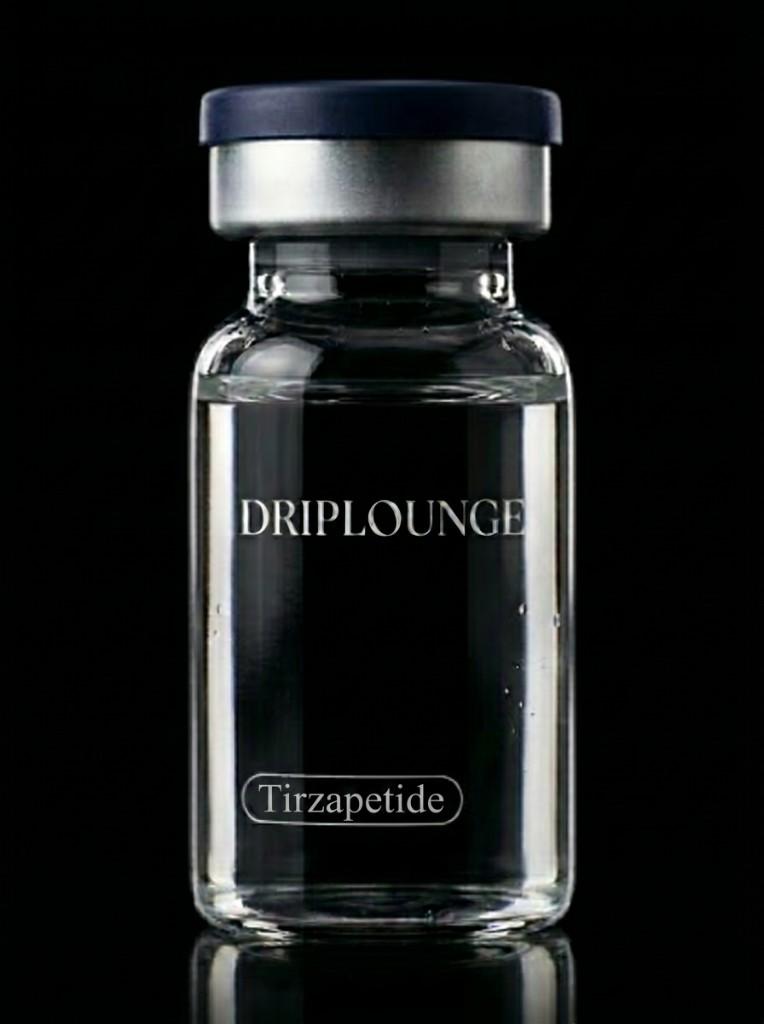 Tirzepatide weight loss medication vial
