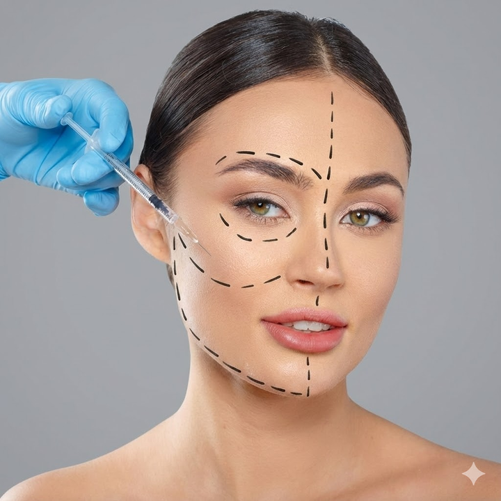 Facial Botox consultation at NY Drip Lounge