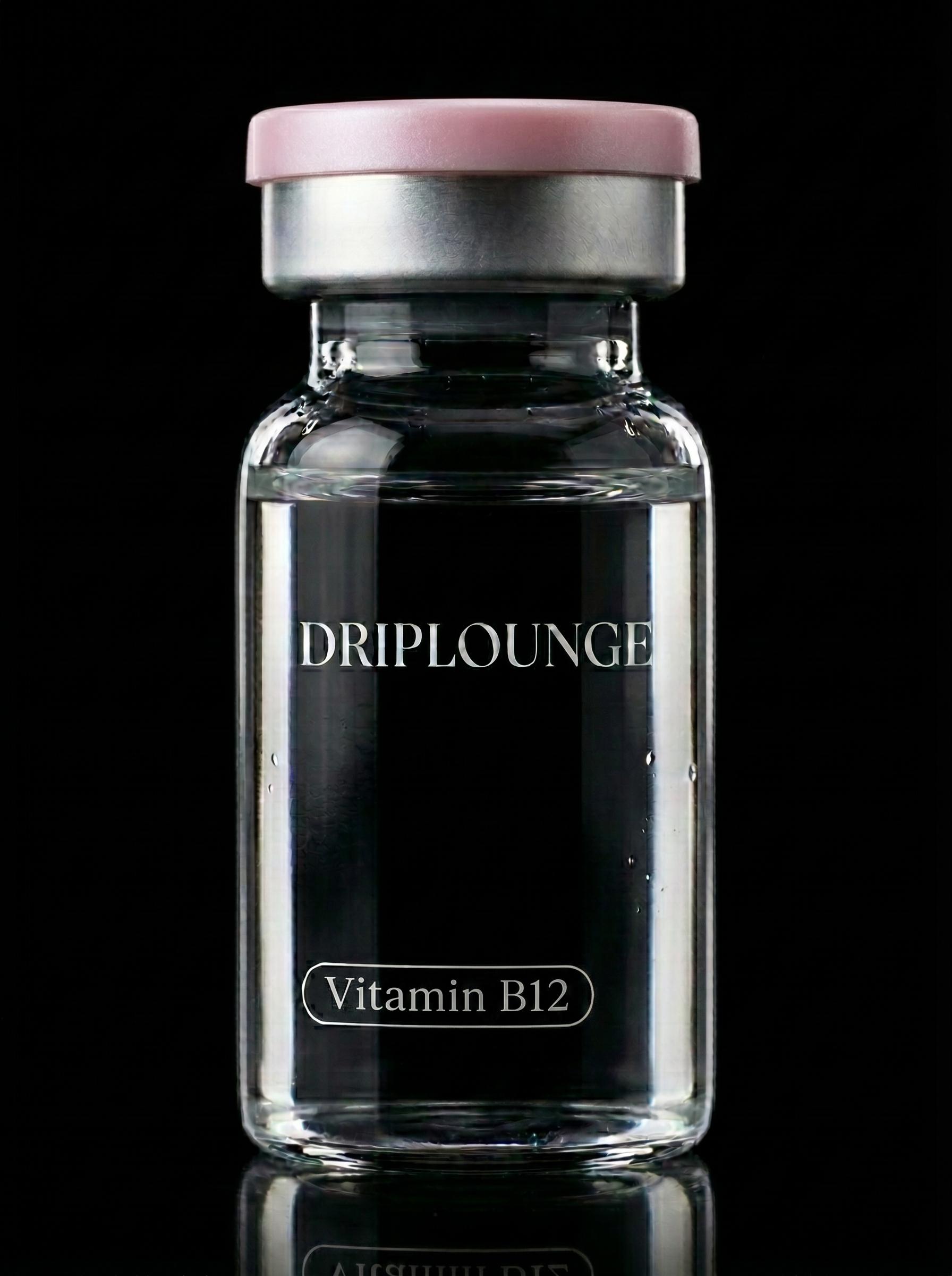 Vitamin B12 injection vial