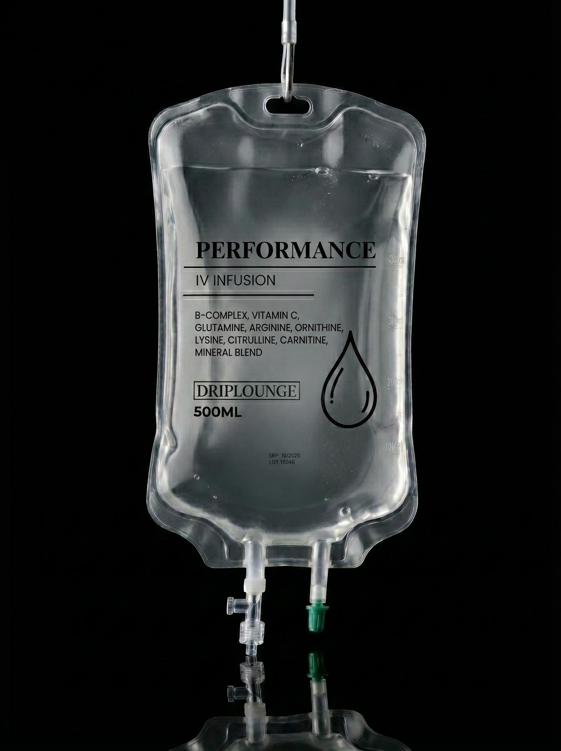 Performance drip bag